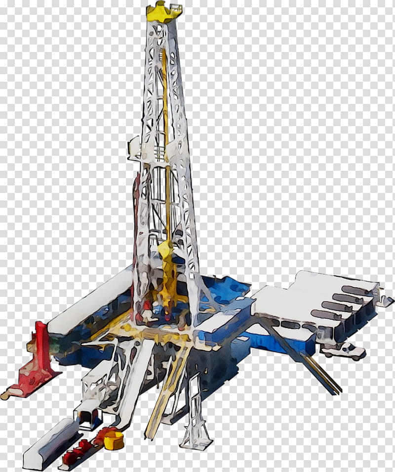 Drilling Rig Vehicle, Machine, Construction Equipment, Crane, Oil Rig, Jackup Rig, Toy transparent background PNG clipart