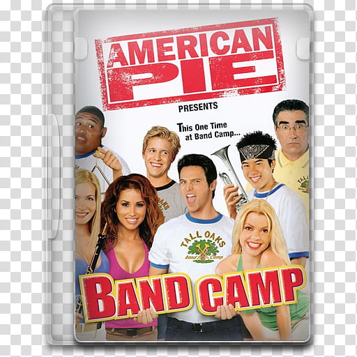 Movie Icon Mega , American Pie Presents Band Camp, American Pie Band Camp movie disc case transparent background PNG clipart