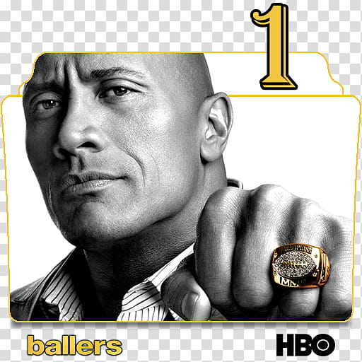 Ballers series and season folder icons, Ballers S ( transparent background PNG clipart