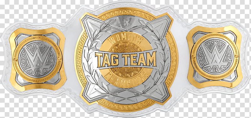 WWE Womens Tag Team Championship Belt transparent background PNG clipart
