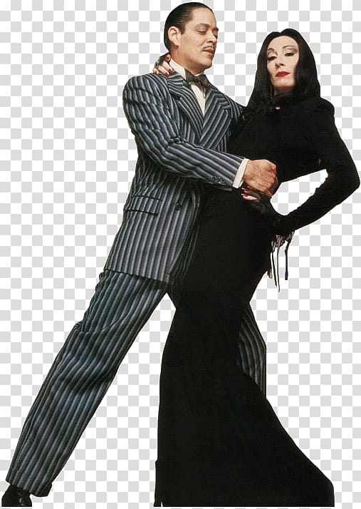 The Addams Family Gomez and Morticia transparent background PNG clipart