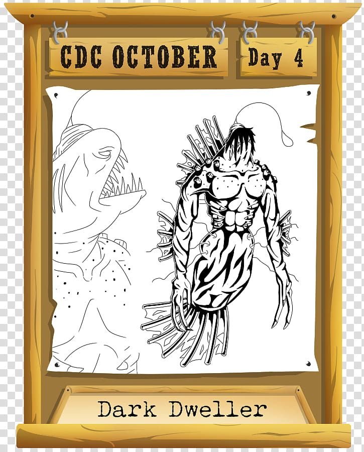 CDC October, Dark Dweller transparent background PNG clipart