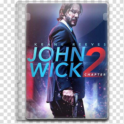 Movie Icon Mega , John Wick, Chapter , John Wick  case cover transparent background PNG clipart