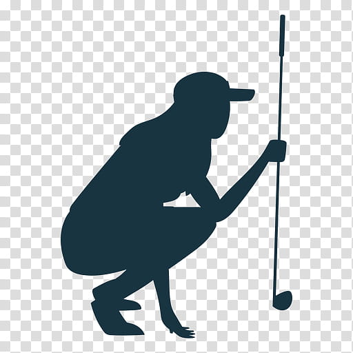 Golf Club, Silhouette, Female, Sitting, Standing, Golfer, Golf Equipment transparent background PNG clipart