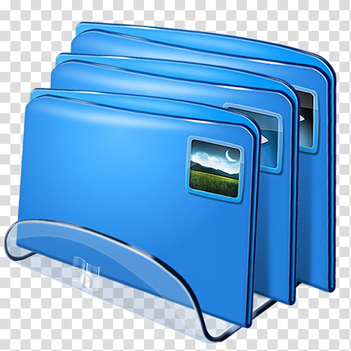 Rhor v Part , blue folders transparent background PNG clipart