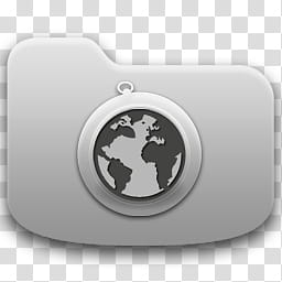 Grey folder mix , globe art transparent background PNG clipart