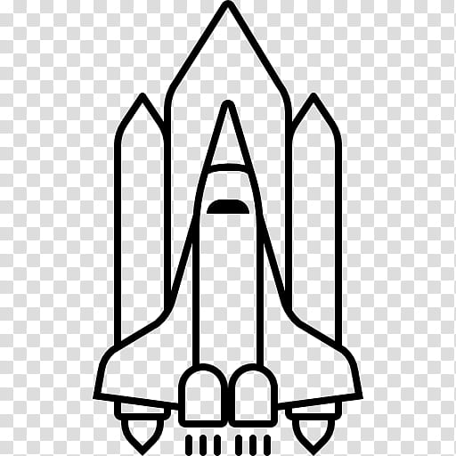 Book Black And White, Space Shuttle, Iconfactory, Drawing, Transport, Line Art, Blackandwhite, Coloring Book transparent background PNG clipart