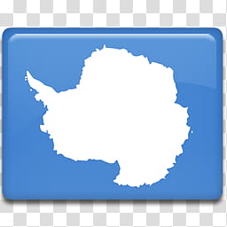 All in One Country Flag Icon, Antarctica- transparent background PNG clipart