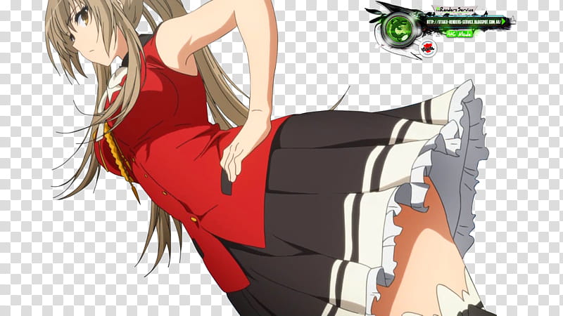 Amagi Brilliant Park Sento Isuzu DAT Pose, brown haired woman anime character transparent background PNG clipart