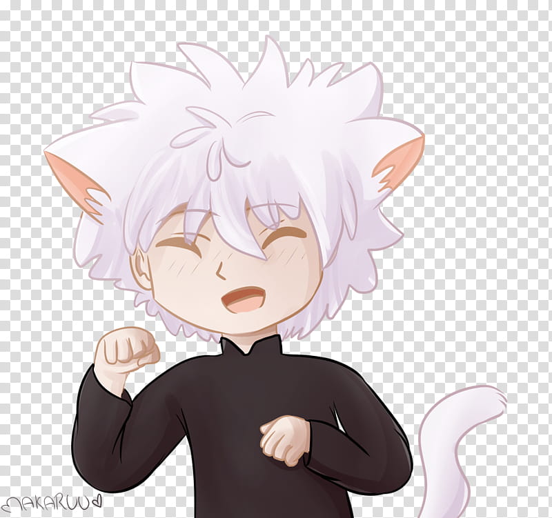 Kitty Killua transparent background PNG clipart