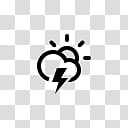 LS Climacons DARK Edition, weather icon transparent background PNG clipart