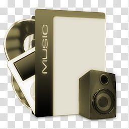 set gray, black speaker and MP player illustration transparent background PNG clipart