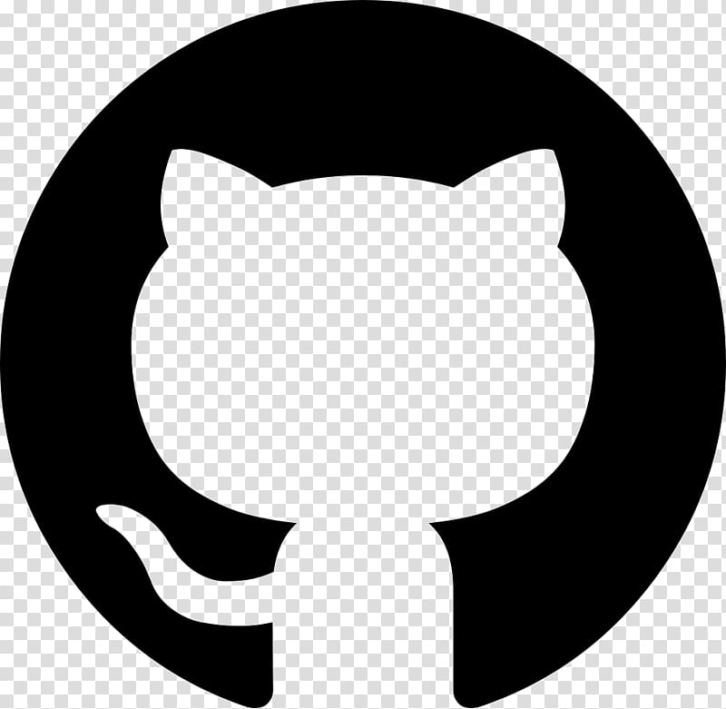 Cat Silhouette, Github, Font Awesome, Svg Animation, Pdf, White, Black, Black And White transparent background PNG clipart