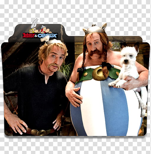 Asterix Obelix Movie Folder transparent background PNG clipart