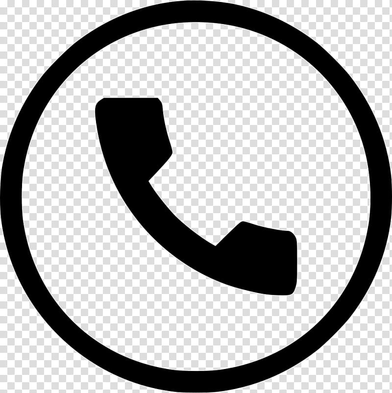 Mobile Logo, Telephone Call, Mobile Phones, Line, Symbol, Circle, Blackandwhite transparent background PNG clipart