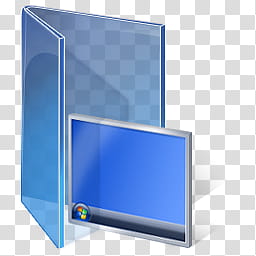 Blue Vista Icons Windows , Desktop, Windows folder icon transparent background PNG clipart
