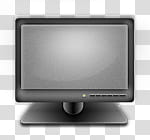 Computer, flat screen monitor illustration transparent background PNG clipart