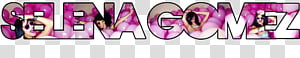 Texto Selena Gomez transparent background PNG clipart thumbnail