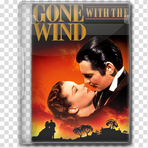 the BIG Movie Icon Collection G, Gone With The Wind v transparent background PNG clipart
