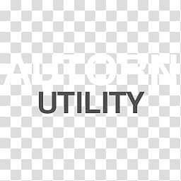 BASIC TEXTUAL, autorn utility logo transparent background PNG clipart
