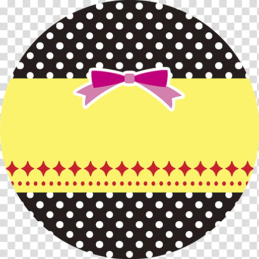 Polka Dot Frame Monogram Decal