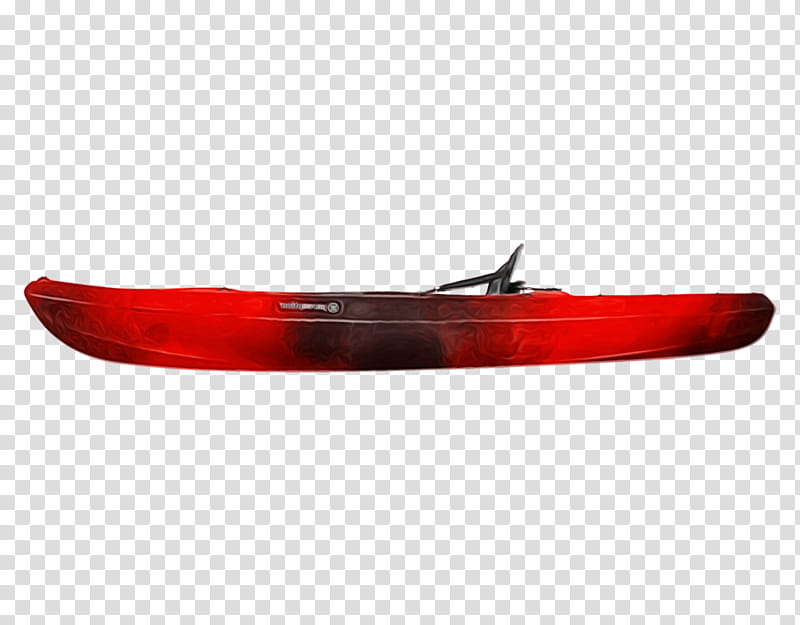 red vehicle canoe bumper kayak, Watercolor, Paint, Wet Ink, Automotive Lighting, Sports Equipment transparent background PNG clipart