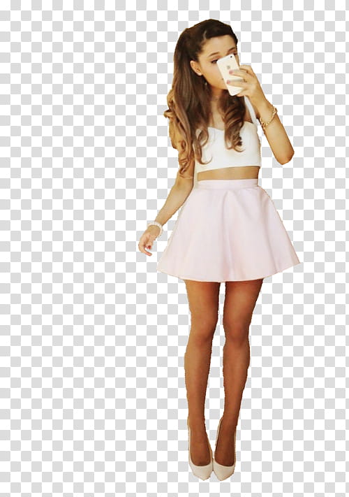 Ariana Grande Selfie transparent background PNG clipart