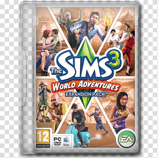 Game Icons , The Sims  World Adventures transparent background PNG clipart