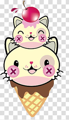 ice cone kitten wallaper transparent background PNG clipart