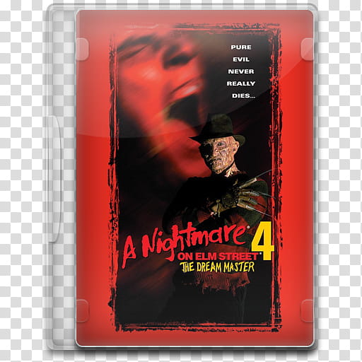 Movie Icon , A Nightmare on Elm Street , The Dream Master transparent background PNG clipart