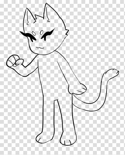 FU Anthro Cat Base transparent background PNG clipart