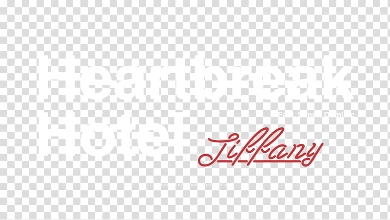 TIFFANY Heartbreak Hotel Logo transparent background PNG clipart