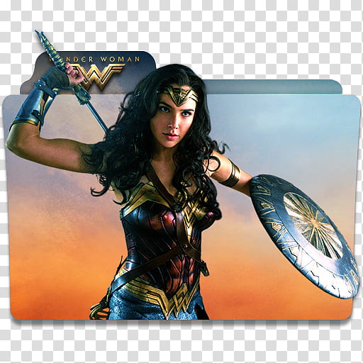Wonder Woman  Folder Icon Pack, Wonder Woman v transparent background PNG clipart