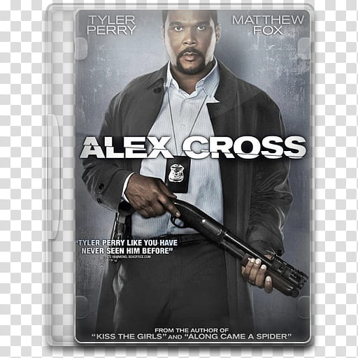 Movie Icon , Alex Cross, Alex Cross DVD case transparent background PNG clipart