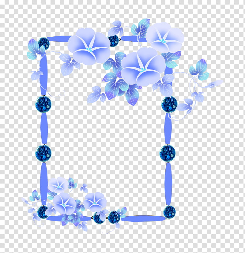 frame with flowers, purple and white floral hanging decor transparent background PNG clipart