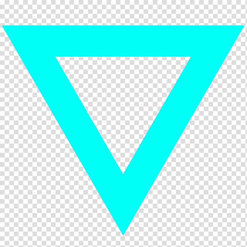 Geometric s, inverted blue triangle icon transparent background PNG clipart