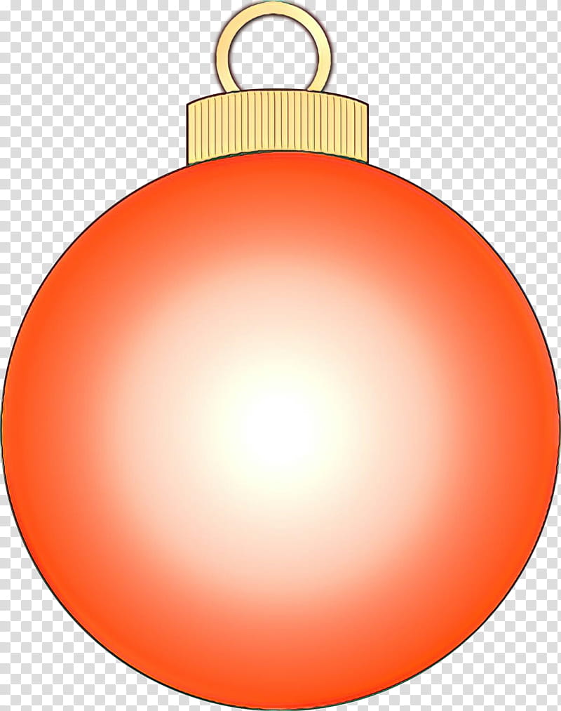Christmas ornament, Cartoon, Orange, Red, Holiday Ornament, Sphere ...