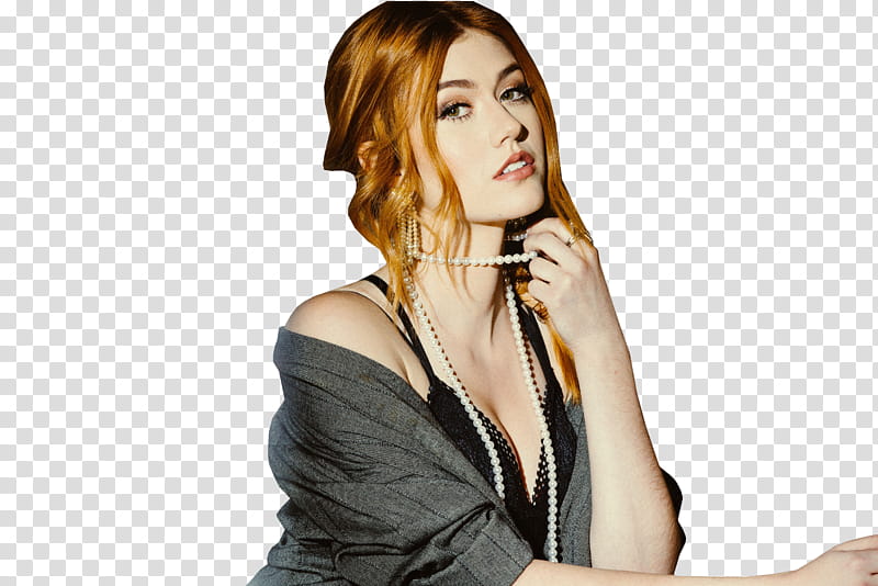 Katherine McNamara , KM,  transparent background PNG clipart