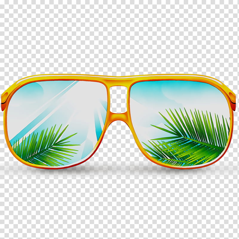 Green Grass, Glasses, Sunglasses, Goggles, Yellow, Eyewear, Pineapple, Personal Protective Equipment transparent background PNG clipart