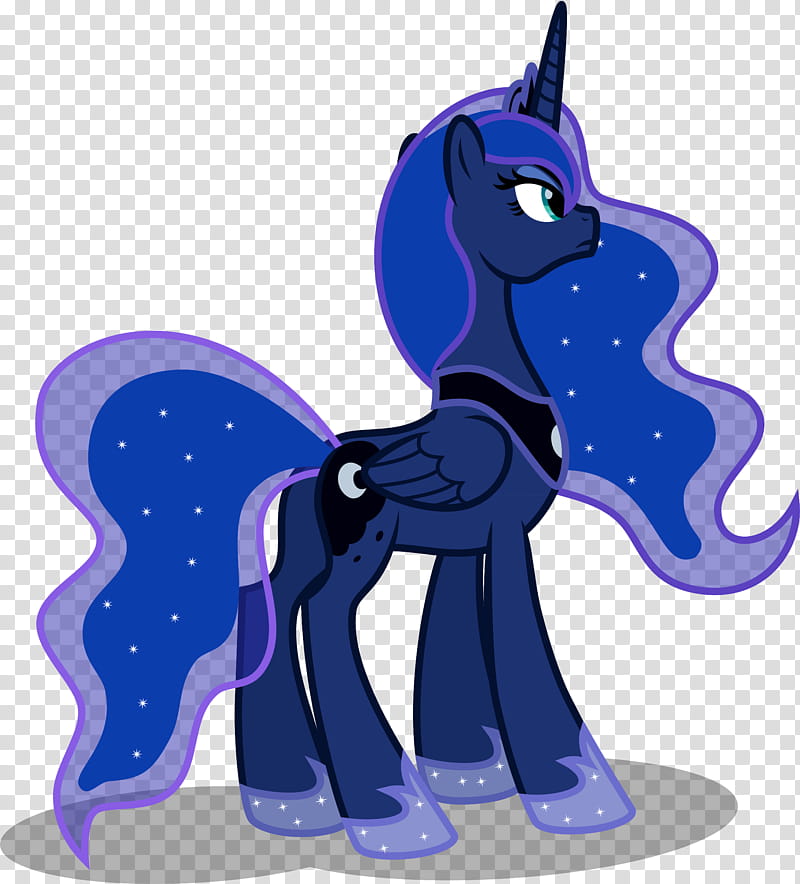 Determined Luna is Determined S, purple and blue unicorn illustration transparent background PNG clipart