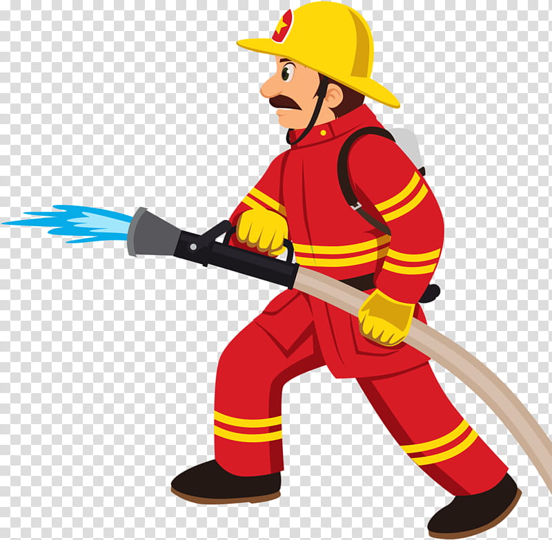 Fireman, Firefighter, Fire Department, Construction Worker, Workwear, Solid Swinghit, Hard Hat transparent background PNG clipart