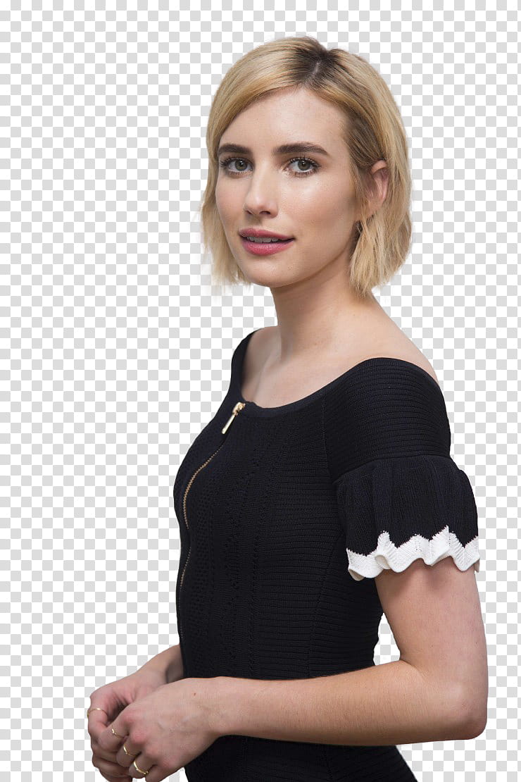 EMMA ROBERTS, ER() transparent background PNG clipart