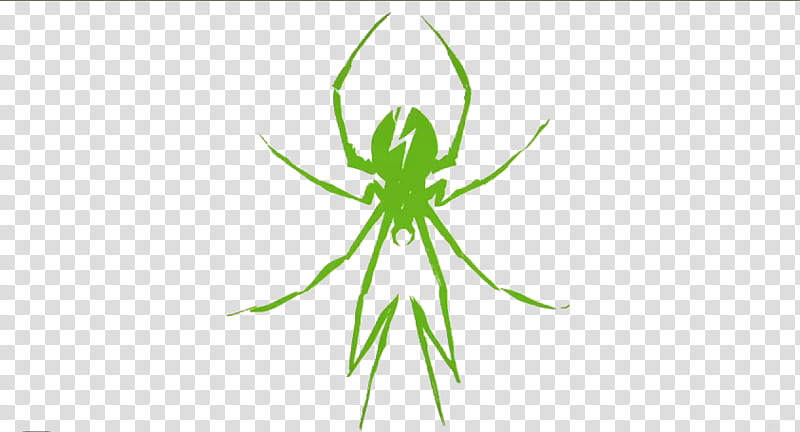 Danger Days , green spider illustration transparent background PNG clipart