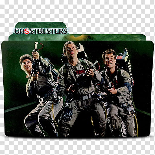 Ghostbusters Folder Icon, Ghostbusters transparent background PNG clipart