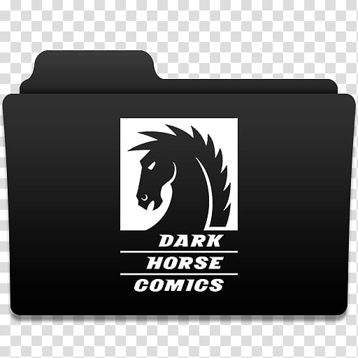 Comic Book Publishers Folders, Dark Horse Comics folder icon transparent background PNG clipart