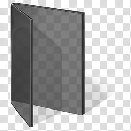 Black Vista, black folder icon transparent background PNG clipart