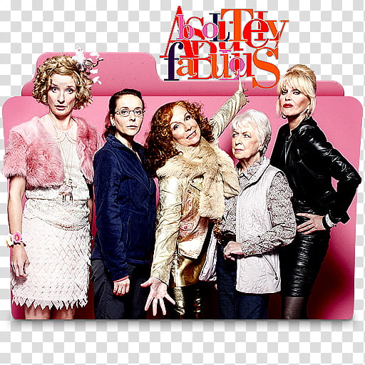 TV Series Icon Pack , [UK] Absolutely Fabulous ( ) transparent background PNG clipart