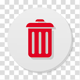 Numix Circle For Windows, Recycle Bin Full icon transparent background PNG clipart