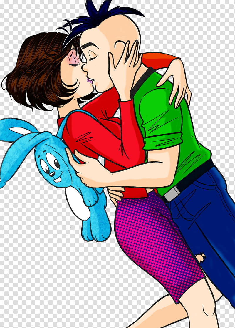 TMJ  Monica e Cebola se beijando transparent background PNG clipart