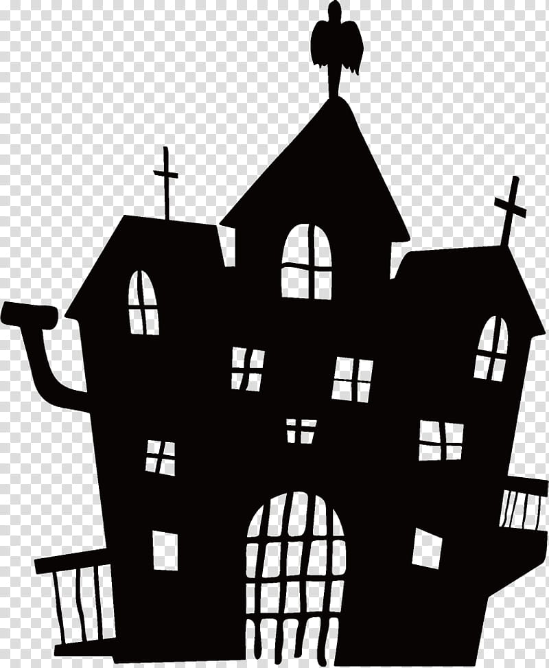 haunted house halloween haunted halloween, Halloween , Architecture, Building transparent background PNG clipart